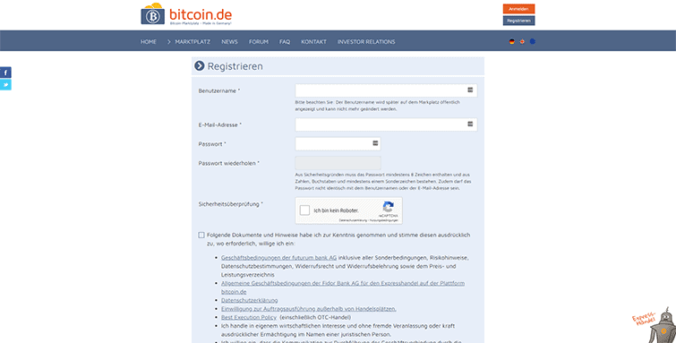 Die Registrierung bei Bitcoin-de_3